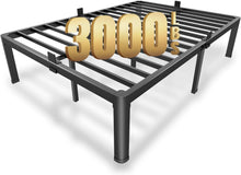 Load image into Gallery viewer, Noise-Free Heavy Duty Steel Bed Frame with Anti-Slip Design for Full Mattresses