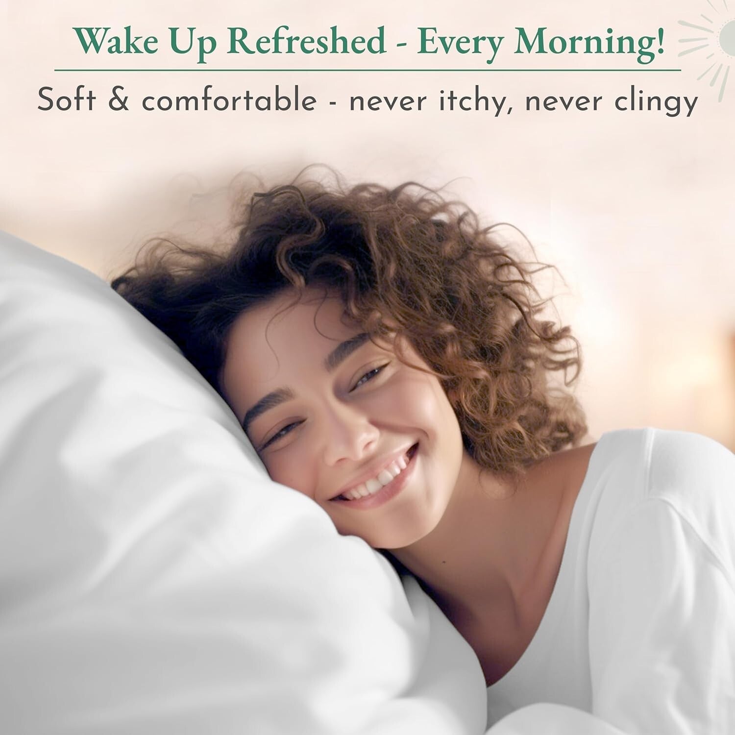 Breathable 600 Thread Count California King Sheet Set - Fade Resistant Sateen