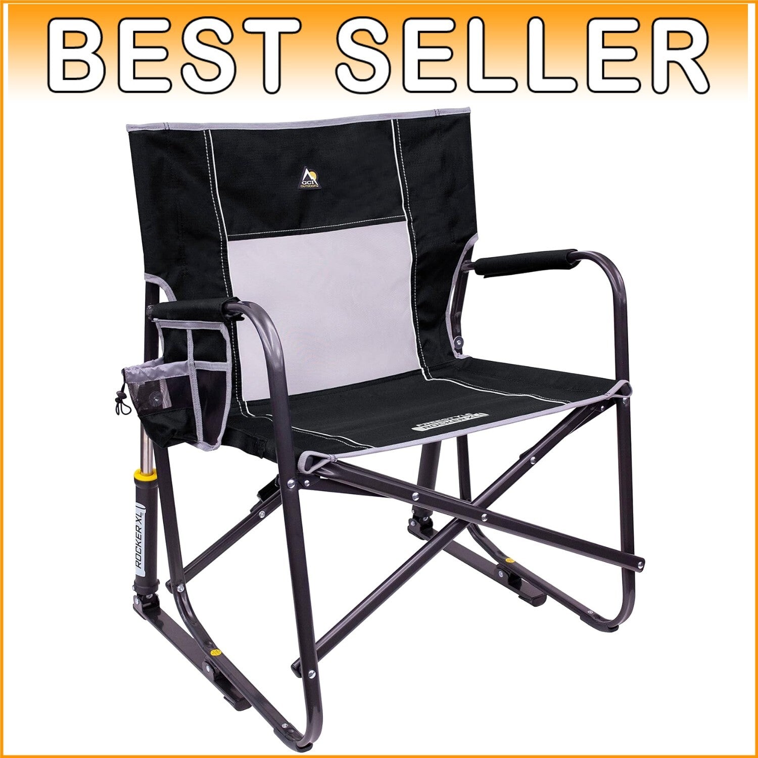 Freestyle Rocker XL Portable Folding Rocking Chair - Ultimate Outdoor Comfort