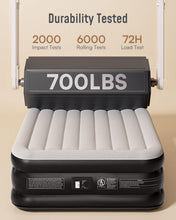Load image into Gallery viewer, Full Air Mattress with Built-in Pump - 18" Raised &amp; Comfortable Sleeping