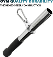 Load image into Gallery viewer, Premium Heavy-Duty Gym Attachments: V Bar, Rotating Handle, and Tricep Equipment