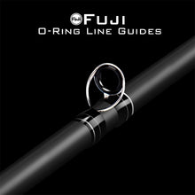 Load image into Gallery viewer, Versatile Perigee II Fishing Rod - Durable Carbon Fiber with Fuji O-Ring Guides
