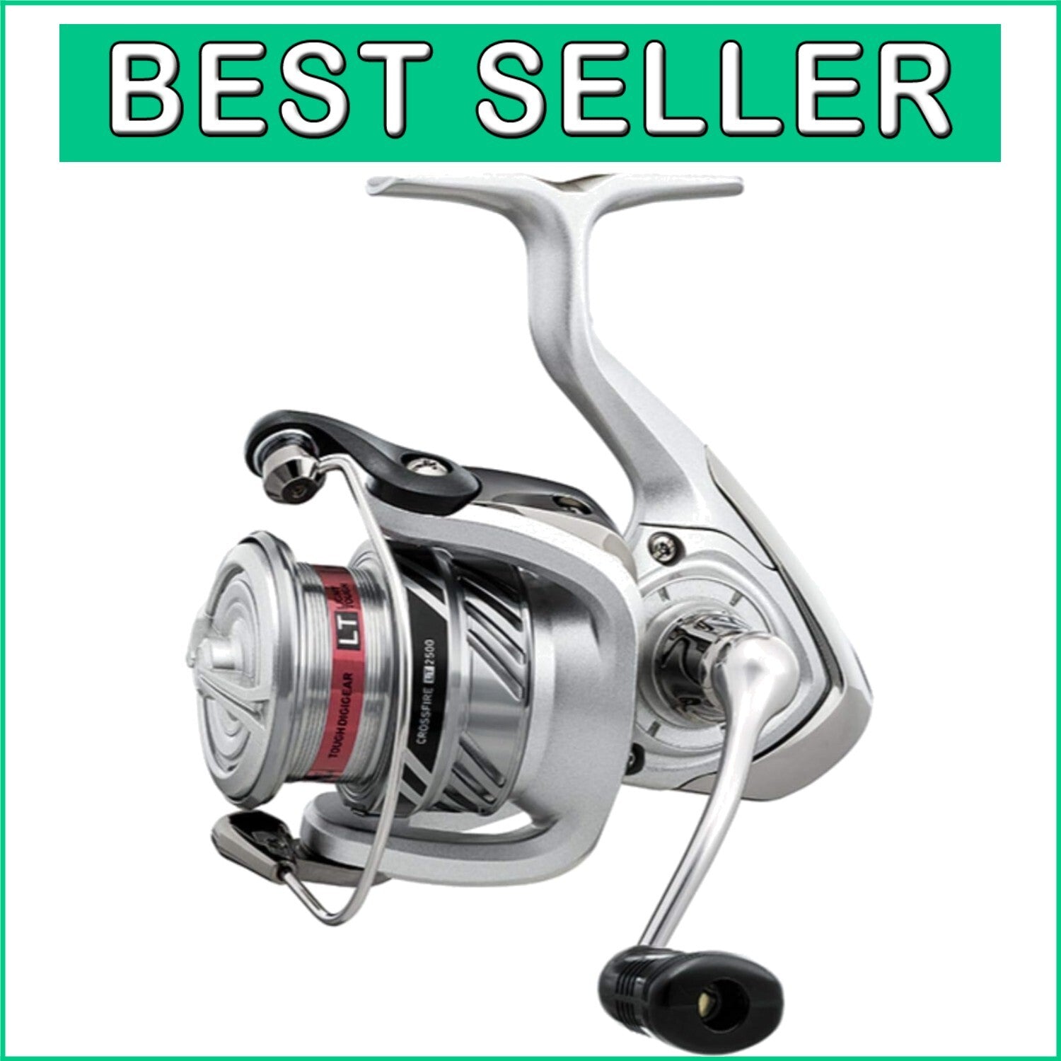 Carbon Composite Spinning Reel – Lightweight 10.2 oz, Perfect for Lakes & Rivers
