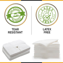 Load image into Gallery viewer, Premium 200 PCS Disposable Massage Sheets &amp; Face Cradle Covers for Professionals