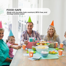 Load image into Gallery viewer, 1000 Pack Multicolor Disposable 5oz Paper Cups - Ideal for Parties &amp; Events