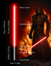 Load image into Gallery viewer, Real Combat Experience RGB Lightsaber - 12 Colors, Comfort Hilt, Holiday Gift