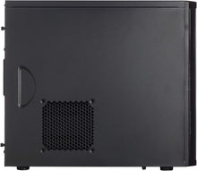 Load image into Gallery viewer, Brushed Aluminum Mini Tower Case with Vertical Storage Solution for PCs