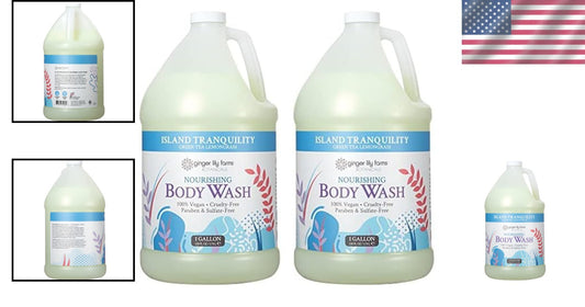 Sensitive Skin Friendly Body Wash - Vegan Refill in Island Tranquility Aroma