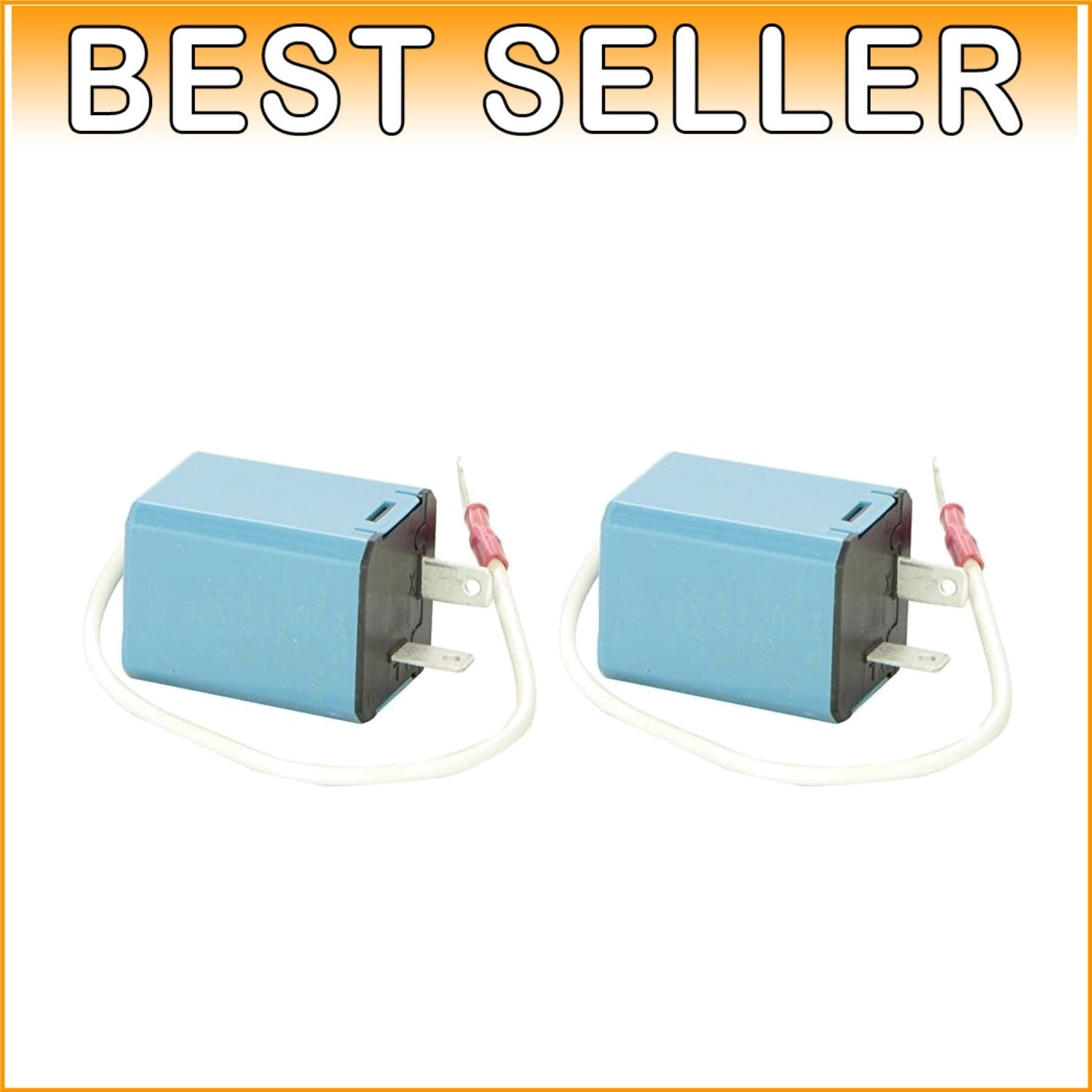 Durable Compact 2-Pin Electronic LED Flashers for Optimal Brake Light Function