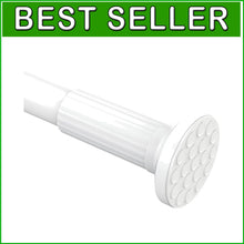 Load image into Gallery viewer, Multi-Purpose No-Drill Shower Tension Rod, 51-165 Inches - Safe for All Surfaces