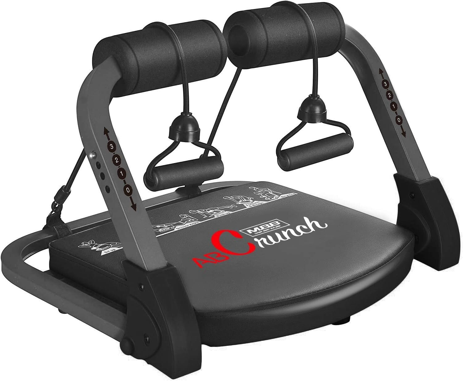 Multi-Functional Ab Trainer with Adjustable Resistance - Ideal for Home Workouts