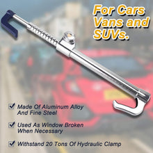Load image into Gallery viewer, Retractable Anti-Theft Steering Wheel Lock with Extra Keys and Accessories