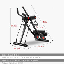 Load image into Gallery viewer, Professional Level Foldable Ab Equipment with Smart Monitor &amp; Resistance Bands