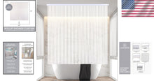 Load image into Gallery viewer, Hookless Heavy Duty Shower Roller Blind - 100% PEVA for Stylish Bathrooms