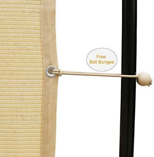 Easy-to-Install 6'x10' Shade Cloth with Grommets – Perfect for Weddings & Events