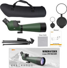 Load image into Gallery viewer, High-Definition 20-60x85 Waterproof Spotting Scope with Tripod for Outdoor Use