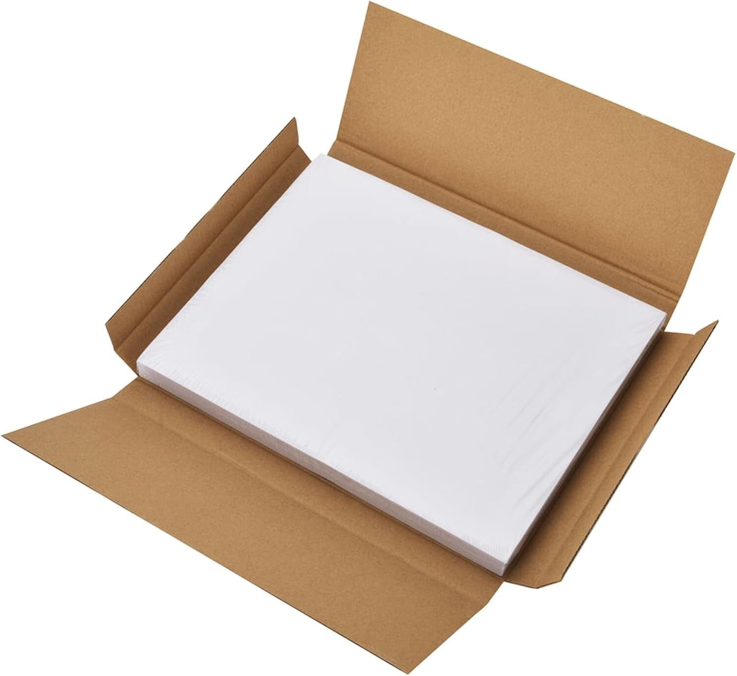 Matte Finish 8.5" x 11" Shipping Labels - 500 Sheets for Laser & Inkjet Printing