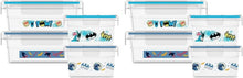 Load image into Gallery viewer, 8-Pc Batman Food Storage Set: BPA-Free Meal Prep Containers with Locking Lids
