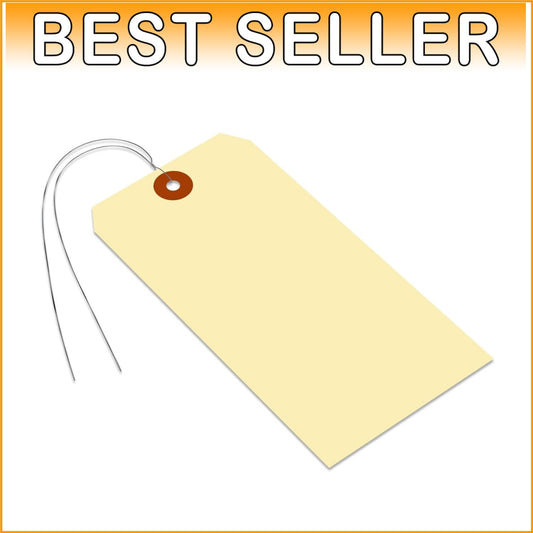 13pt Cardstock Shipping Tags - Bulk Pack of 1000 with Tear-Resistant Design