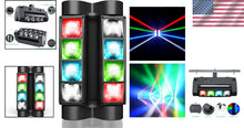 Load image into Gallery viewer, Sound Activated 8x3W RGBW Moving Head Light - Ideal for Parties, Weddings, Clubs
