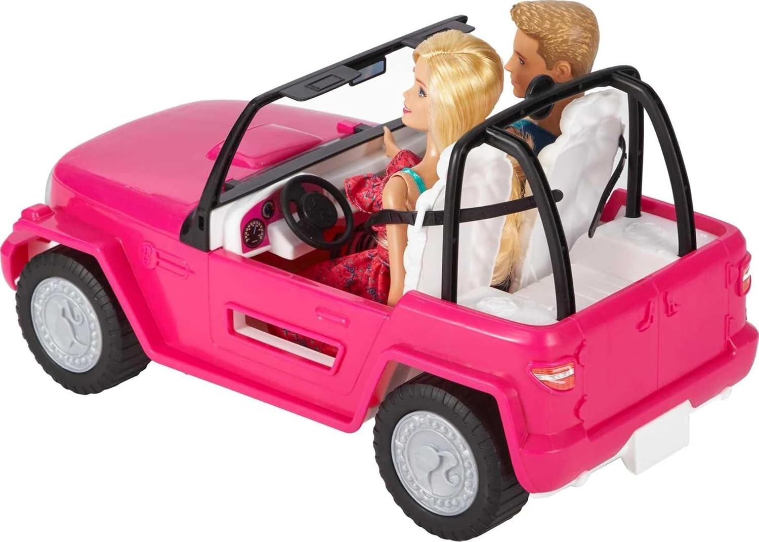 Exclusive Barbie Pink Beach Cruiser & Ken Doll Set - Summer Adventure Awaits!