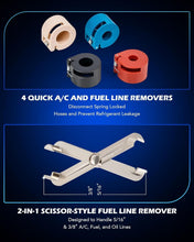 Load image into Gallery viewer, 26-Piece Color-Coded Fuel Line Disconnect Tool Set for Easy Vehicle Maintenance