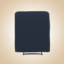 Load image into Gallery viewer, Large Checkered Sofa Cover in Dark Blue - Soft Spandex Recliner Protector