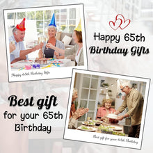 Load image into Gallery viewer, Rose Fleece Birthday Gift Blanket - Celebrating 65 Special Years with Elegance