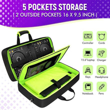 Load image into Gallery viewer, Comprehensive DJ Gear Bag with 5 Pockets and Security Belts for Adventurous DJs