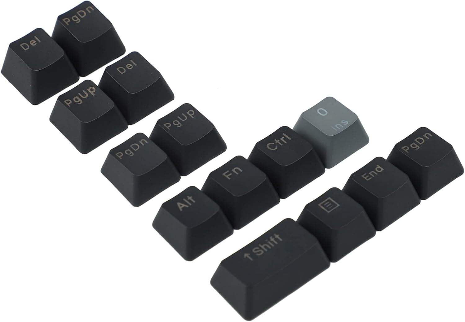 Waterproof Dolch 122 Key PBT Shine-Through Keycap Set for Mechanical Keyboards