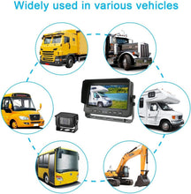 Load image into Gallery viewer, Premium Truck &amp; RV Backup Camera System with 7in Monitor and 130° View Angle