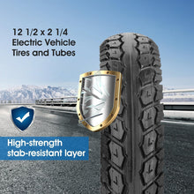 Load image into Gallery viewer, Premium 12.5x2.25 Tire &amp; Butyl Inner Tube Combo with Angled Valve Stem - 2 Pack