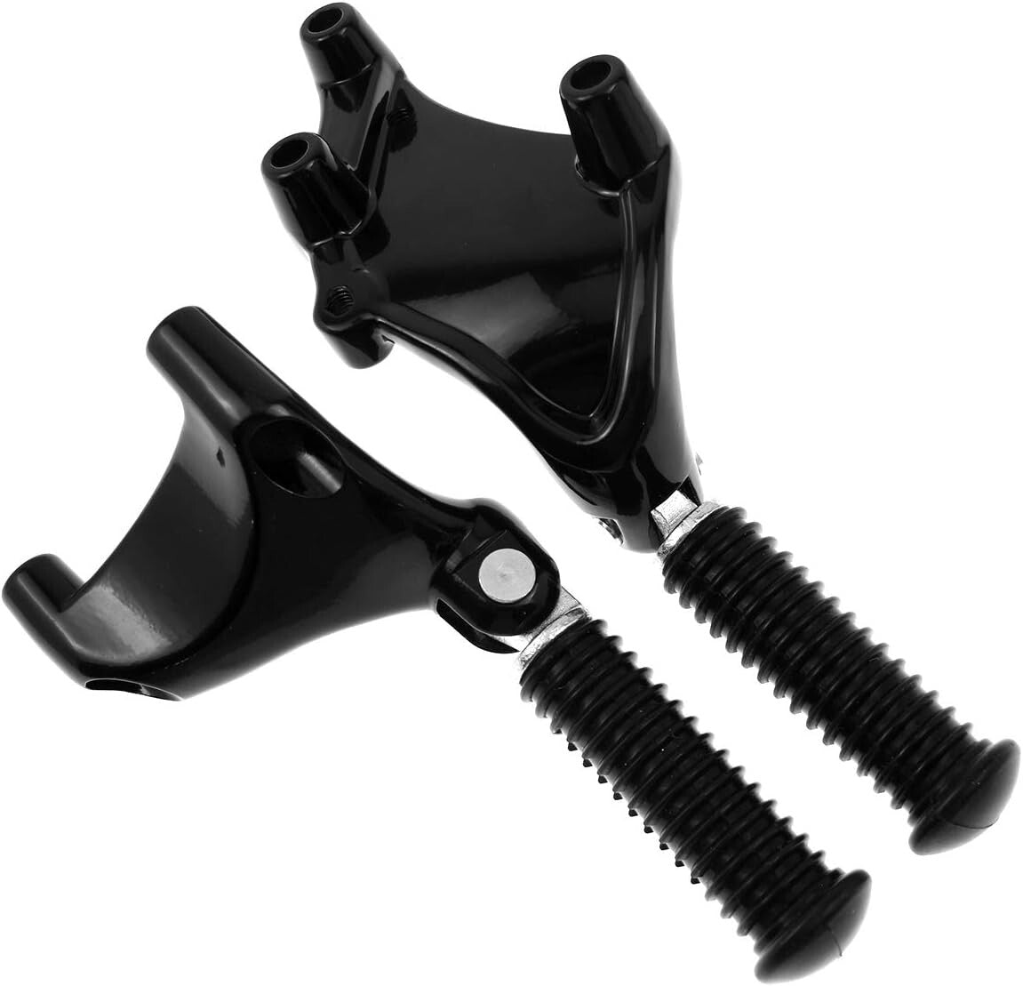 Skidproof Rear Foot Pegs for Harley XL883 XL1200 - Durable & Comfortable Design