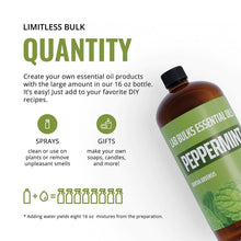 Load image into Gallery viewer, Bulk Peppermint Oil 32 oz - Perfect for Diffusers, Candles, and Personal Care