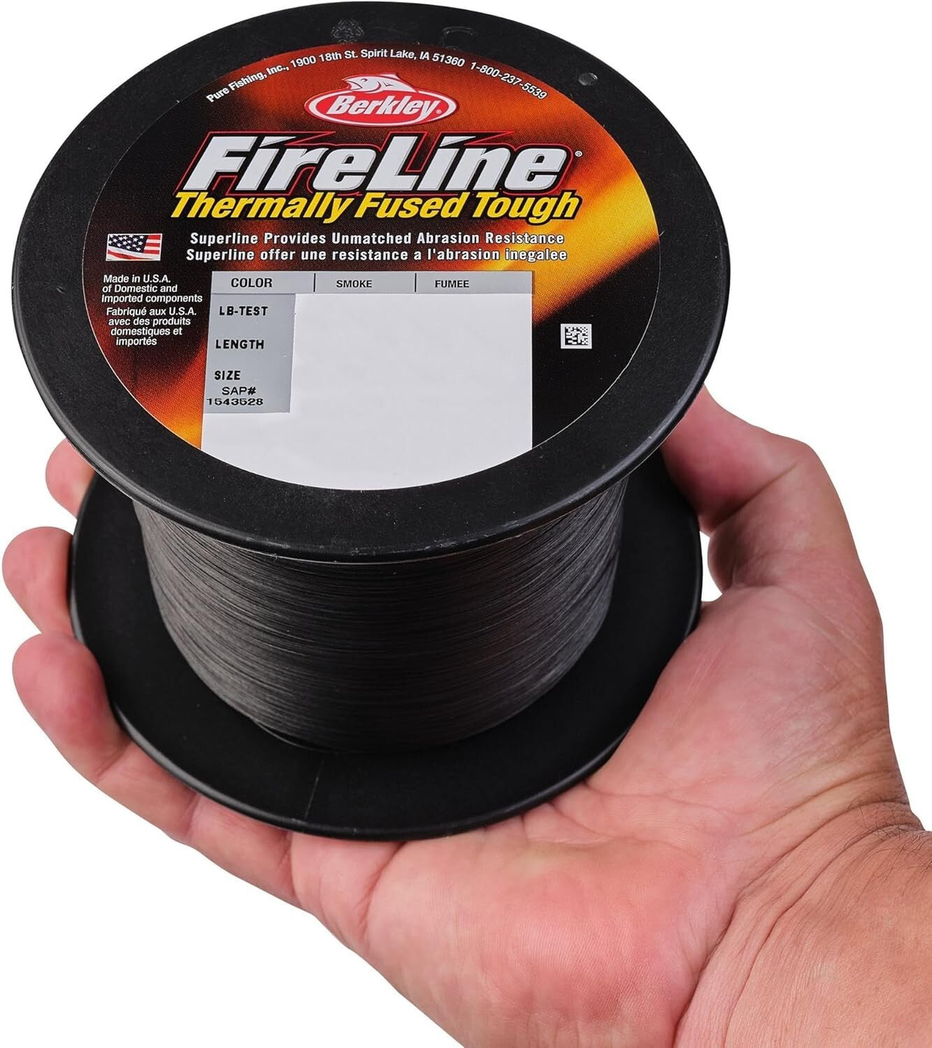 1500yd Fireline Braided Fishing Line 20lb - Unmatched Sensitivity & Strength