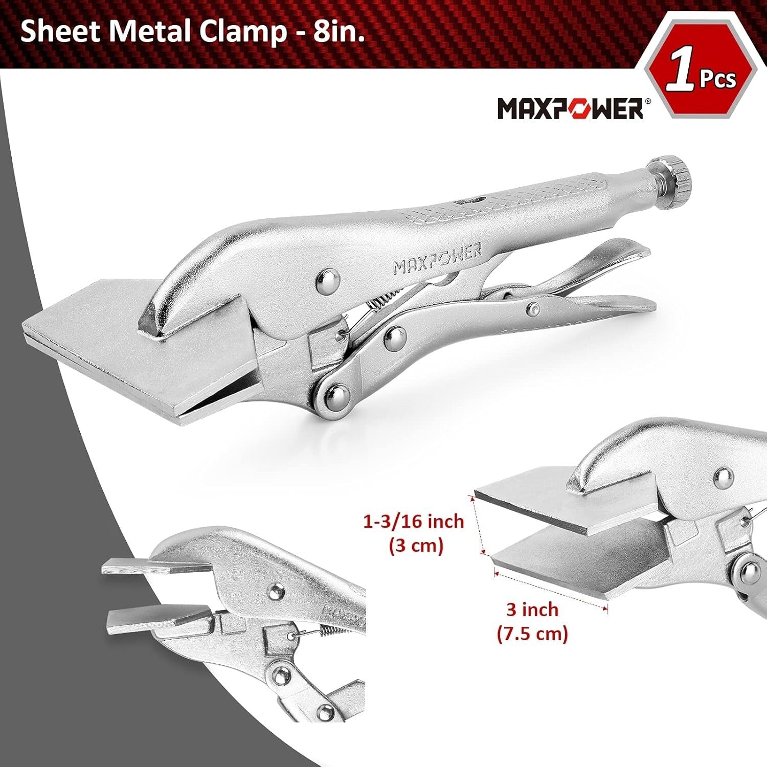 Complete 15-Pc Locking Pliers Set with Ergonomic Tool Bag for Welding Tasks