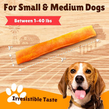 Load image into Gallery viewer, Natural Turkey Tendon Dog Treats - 1 lb Premium Chews for Healthy Medium Breeds