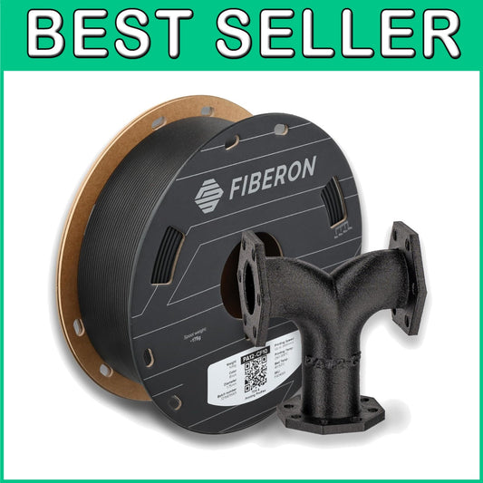 Robust 1.75mm Fiberon PA12-CF Nylon Filament - Ideal for High-Speed Printing