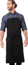 Load image into Gallery viewer, Versatile Unisex Chef Apron with Suspender Set - Perfect for All Culinary Needs