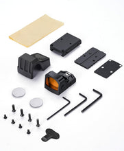 Load image into Gallery viewer, Universal Pistol Red Dot Scope with Adapter, 12 Brightness Settings, Lightweight