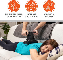 Load image into Gallery viewer, Achieve Muscle Relief with Lightweight 5 lb Therapeutic Vibrating Massager