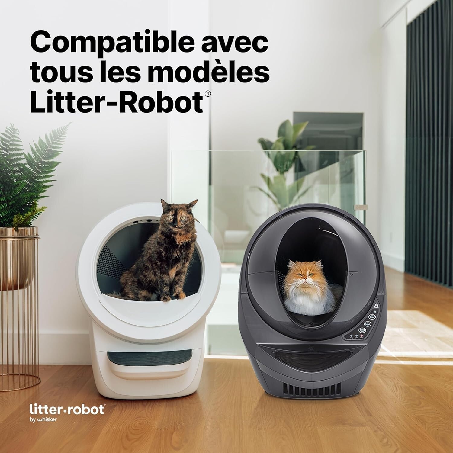 Litter-Robot Waste Drawer Liners, 100 Count - Hassle-Free Litter Box Solution