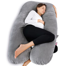 Load image into Gallery viewer, Soft 60-Inch Full Body Pillow with Adjustable Fill - Perfect for Side Sleepers
