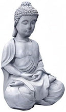 Load image into Gallery viewer, Calming 25.6" Freestanding Sitting Buddha Statue - Perfect Garden Centerpiece