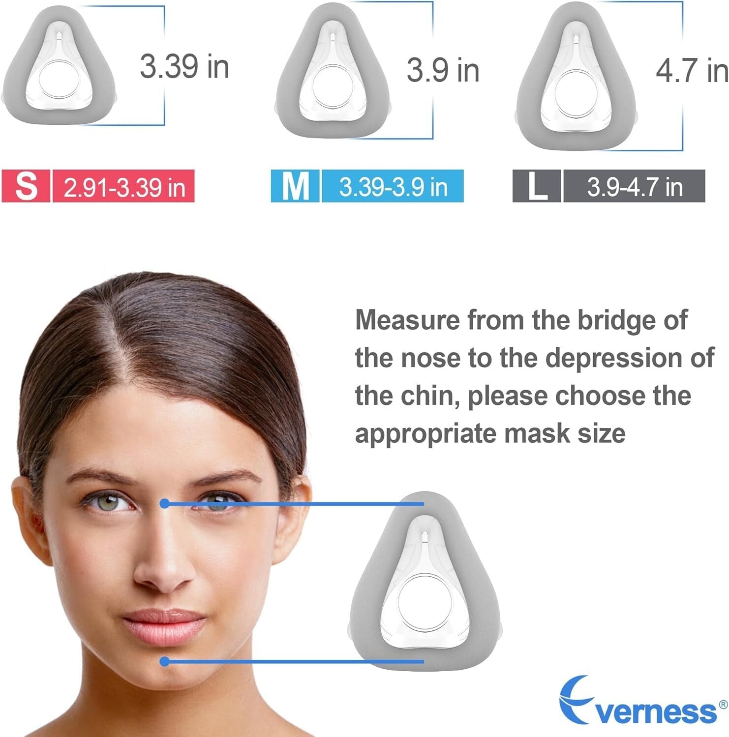 Enhanced Comfort Replacement Cushions for Air_Touch F20 - 2 Pack Medium Size