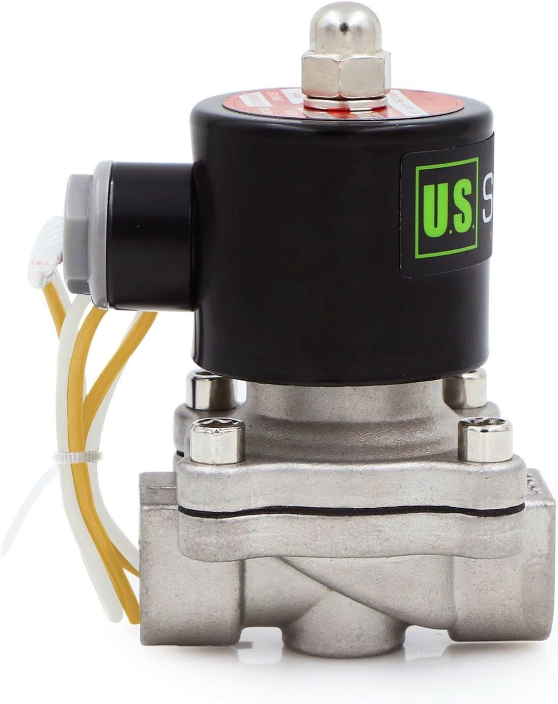 1/2 Inch Electric Solenoid Valve with VITON Seal for Water & Air Applications