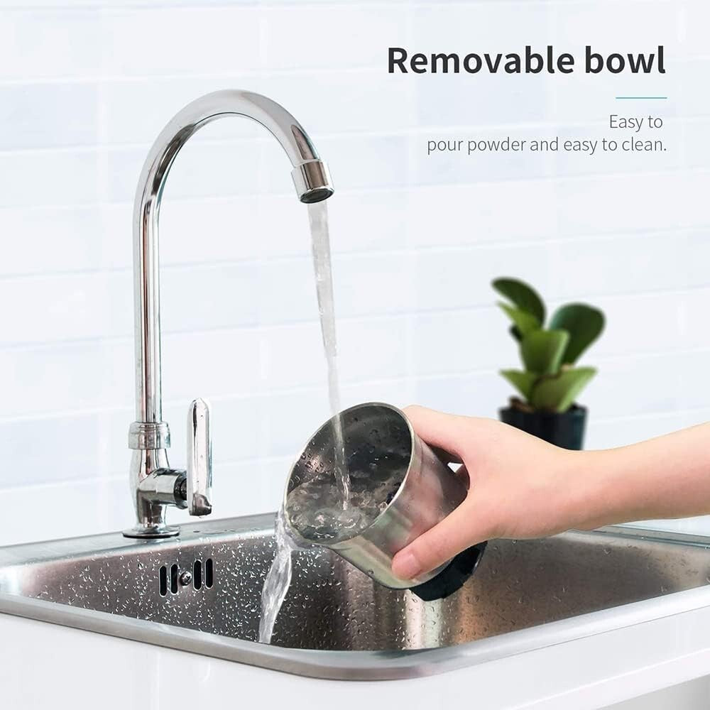 Versatile Electric Coffee & Spice Grinder with 2 Removable Stainless Steel Bowls