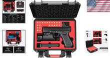 Load image into Gallery viewer, Glock Handgun Case with Lock: Waterproof, Drop-Resistant &amp; Efficient Storage