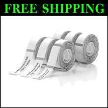 Load image into Gallery viewer, Premium 6-Pack Label Maker Tape for D11 - Oil-proof &amp; Non-Toxic for Safe Usage