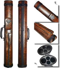 Load image into Gallery viewer, Lightweight Adjustable Billiard Cue Carrying Case for 2 Cues - Stylish Storage
